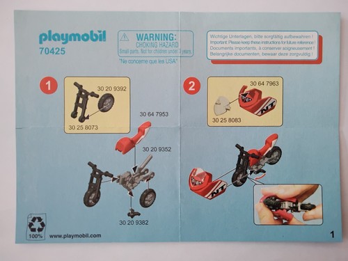 Playmobil bauanleitung 70425 - playmobil,