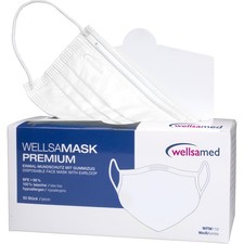 wellsamask Mundschutz Weiß