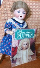 antike Puppe Ernst Heubach Köppelsdorf mit Porzellankopf um 1925/30 ca. 48 cm