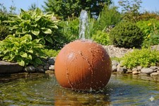 Terracottakugel mit Bohrung