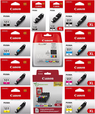 Original Canon PGI-550 CLI-551 XL Tinte Druckerpatrone PIXMA IP MX MG 8750 7250