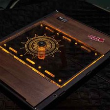 Transparente Acryl-Tischplatte