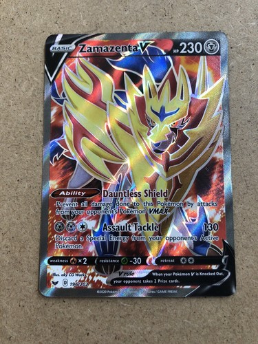 Zamazenta 196 202 full art - zamazenta,