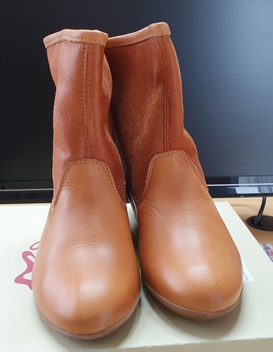 Bianca cognac stiefeletten - bianca,