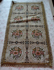 Brokat Tischläufer, 63 x 33 cm, Vintage