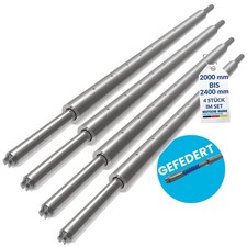 Rundsperrbalken Sperrstange Klemmbalken 4 Stück 2000-2400 mm Kombizapfen 19/24mm