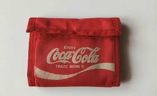 Coca cola vintage wallet - vintage, 80's