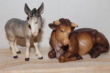 Krippenfigur Massiv  "OCHS &