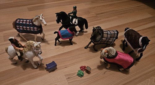 Schleich pferde mit zwei - schleich,