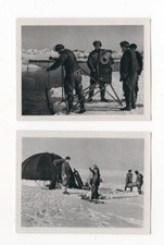 35/2 SAMMELBILDER DDR 1955 REISE DURCH DIE SOWJETUNION - NORDPOLARSTATION 