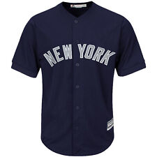 MLB Baseball Trikot New York NY Yankees navy Alternate Cool base Majestic Jersey
