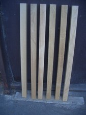 1 Eiche Kantholz, 55 x 55 x 1100 mm  4-seitig gehobelt - Tischbein  fast astfrei