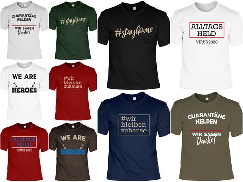 Corona helden sprüche shirt - sprüche, t-shirt