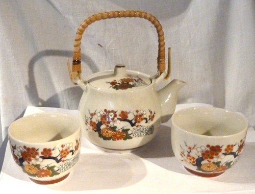 Teekanne mit tassen - teekanne, 2