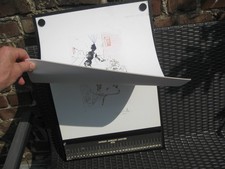 Salvador Dali,   Kalender  1975,   9 Blätter im Druck signiert