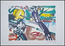 ROY LICHTENSTEIN * The Sower * 50 x 35 cm * signed lithograph * limited # 48/150