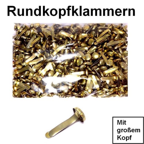 Rundkopfklammern