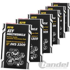 6x1L MANNOL GETRIEBEÖL ATF ÖL MULTIVEHICLE passend für JWS AISIN WARNER JWS 3309