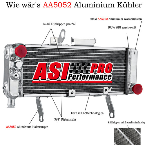 Replacement aluminium kühler - aluminium,