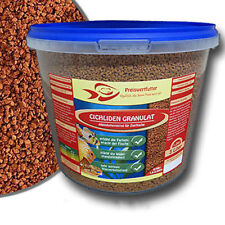Cichliden Granulat 3 Liter Eimer 1,2 kg Futter  Barsche Fische Diskus Aquarium