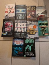 Thriller Krimi Bücherpaket aktuell 10 Stück