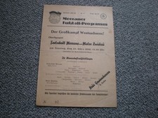 Programm   Fortschritt  Meerane  -   Motor  Zwickau      51/52