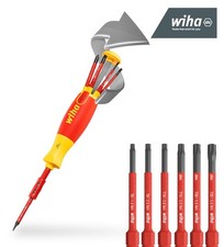 Wiha Schraubendreher mit Bit Magazin LiftUp electric TORX® Schraubenzieher