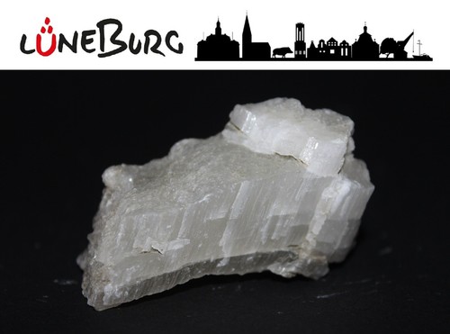 Gipskristall aus lüneburg - aus,