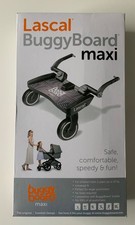 Lascal Buggyboard maxi, Farbe schwarz inkl. Originalkarton + Beschreibung