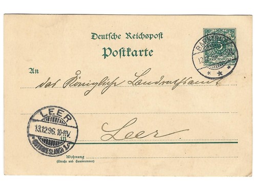 Poststempel barntrup mit - poststempel,