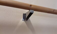 Handlaufhalterung für Ballettstangen. Sonderanfertigung Edelstahl 2mm.