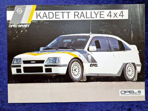 Opel kadett rallye 4x4 - kadett,