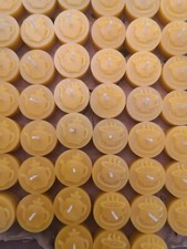 60 Teelichter aus 100% reinem