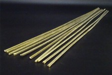 10 Stäbe Messinghartlot 2,5mm