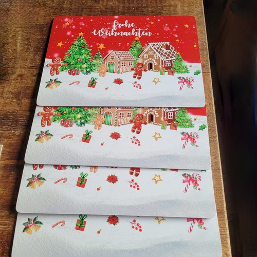 Tischsets lebkuchenmann - x,