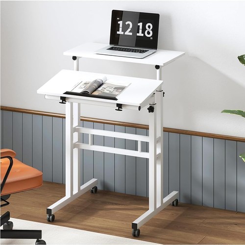 Mobiler steh sitz schreibtisch - mobiler, steh-sitz-schreibtisch