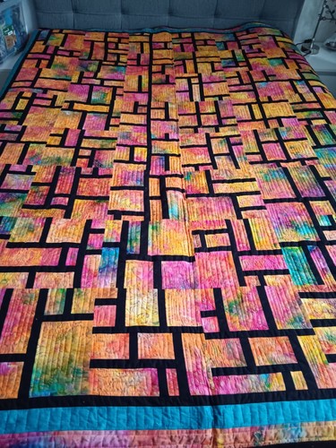 Patchwork decke 150x200cm - decke,