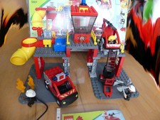 LEGO DUPLO: Feuerwehrstation (5601) mit Licht und Sound, Anleitung und OVP