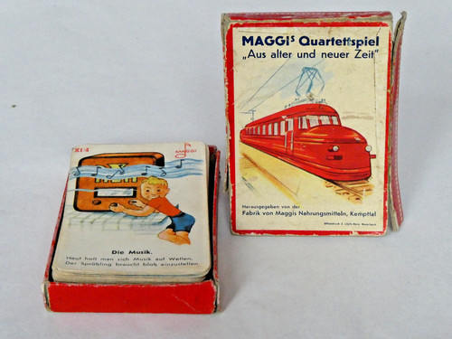 Maggi quartettspiel roter - -,