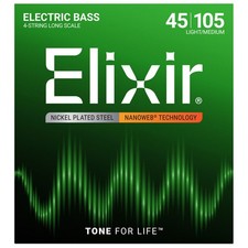 Saiten bass elixir nanoweb - elixir,