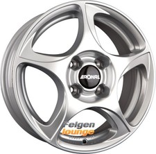 4 Alufelgen RONAL R53 Kristallsilber 6,5x16 ET26 4x108 16 Zoll