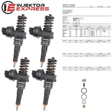 4x 0414720314 Bosch Pumpe