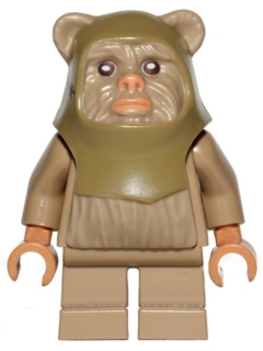 Lego minifig sw0508 ewok - sw0508,