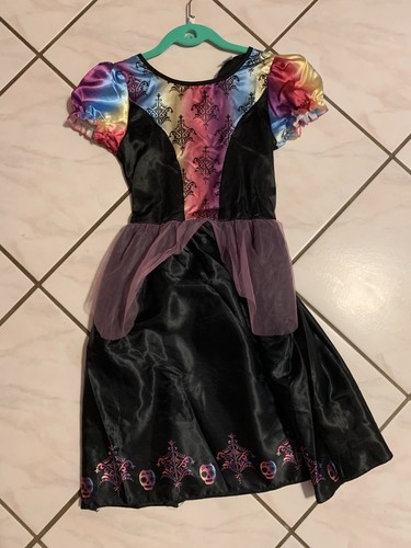 Hexen kleid bunt kindergröße - hexen,