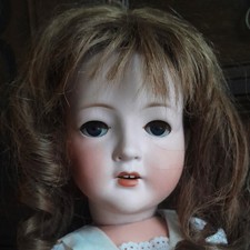 Antike Porzellankopfpuppe Gebrüder Ohlhaver (Revalo) SELTEN um 1900, ca. 62 cm