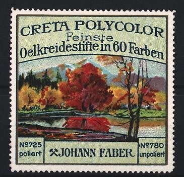 Reklamemarke johann faber - johann,