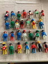 Konvolut Playmobil Figuren 28 Stück, v. 1974 f. Sammler,Vintage,k.Dachbodenfund