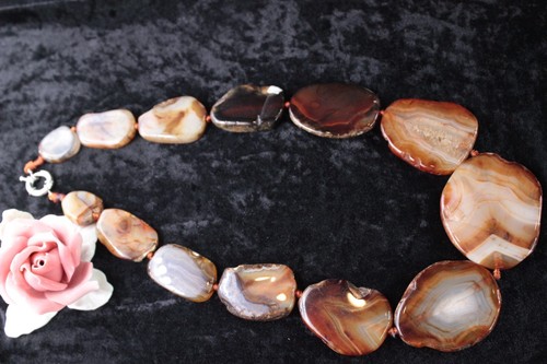 Collier massive edelstein - massive,