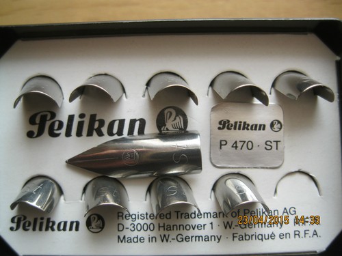 Steno ersatzfeder von - von, pelikan