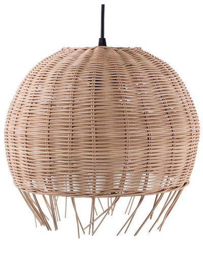 Ethno pendelleuchte rattan - ethno,
